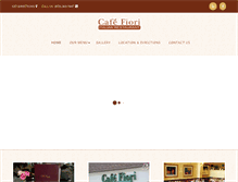Tablet Screenshot of cafefiorinj.com